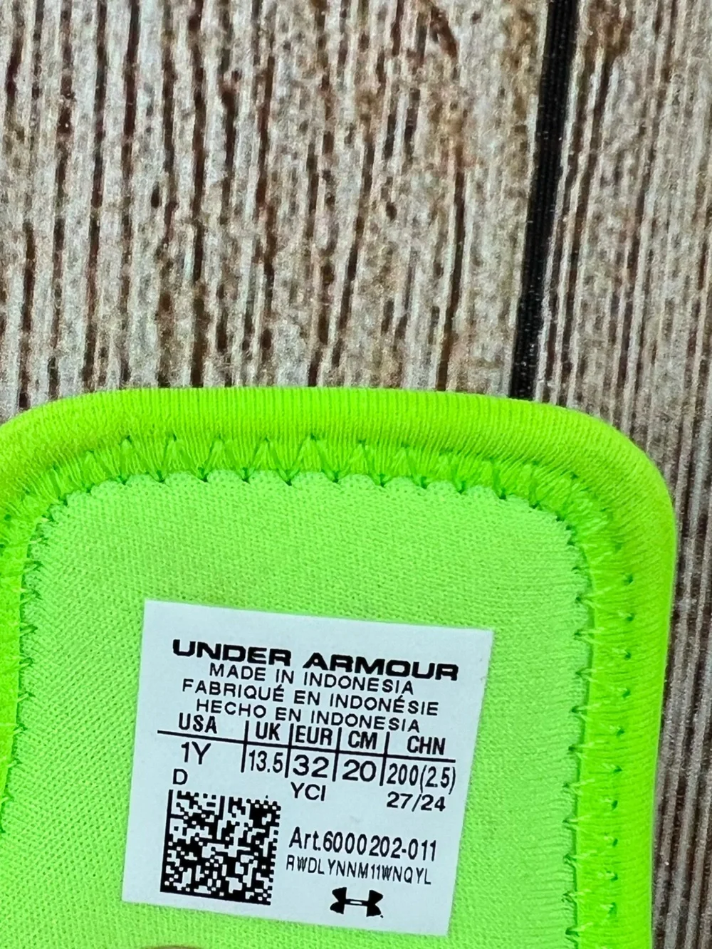 Under Armour Kids Boys Ignite Pro 8 Slides Sandals Neon Green Size 1Y
